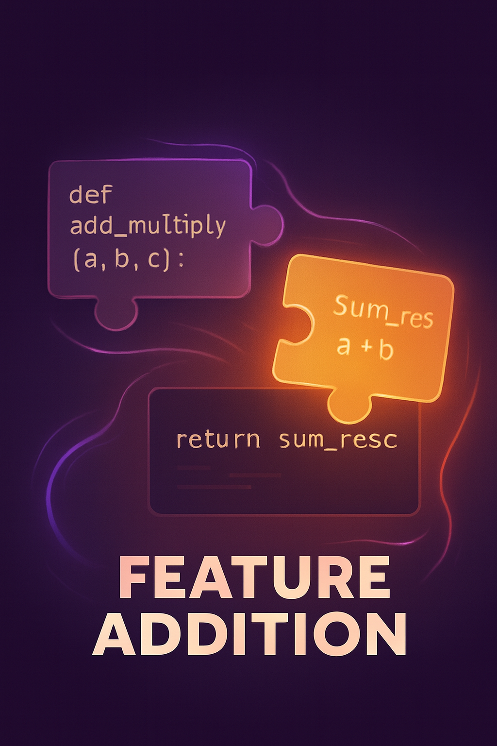 AI adding new features to existing code
